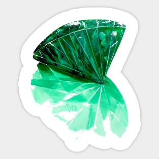 "Green Eyes" Sticker